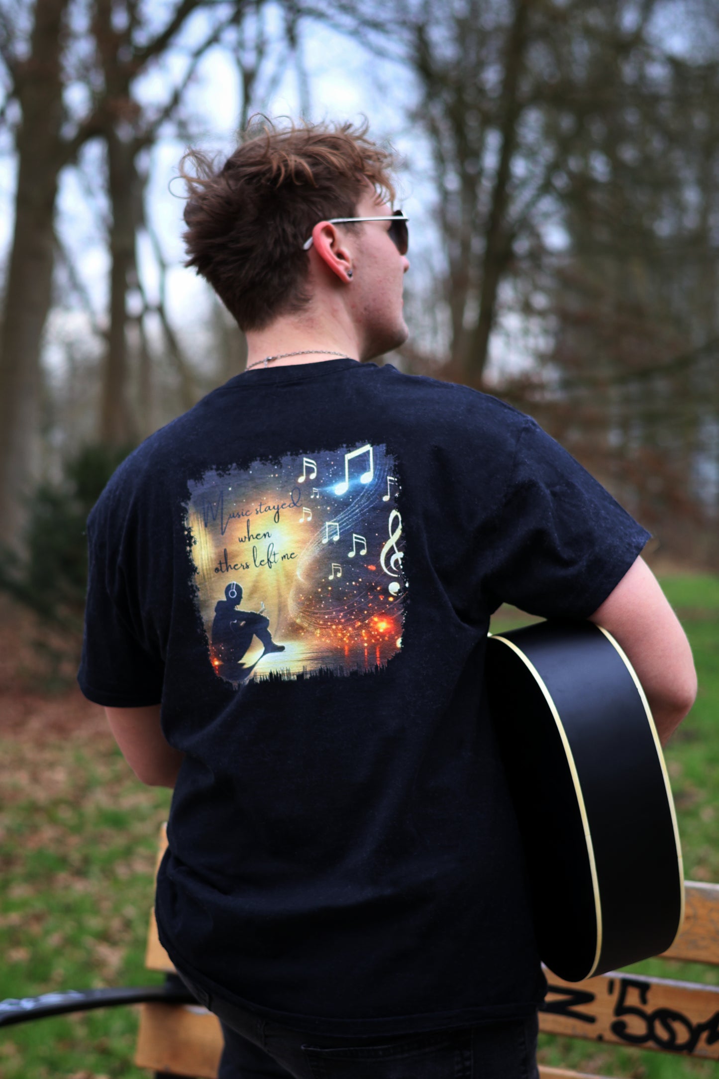 Music Never Left Me T-shirt